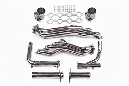 Exhaust Headers Y-Pipe for Chevrolet Silverado GMC Sierra (2007-2013) 4.8L 5.3L 6.0L