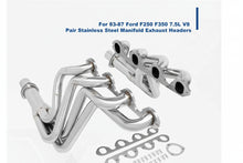 Exhaust Manifold Headers for Ford F250 F350 (1983-1987) 7.5L Engine 2-Wheel Drive