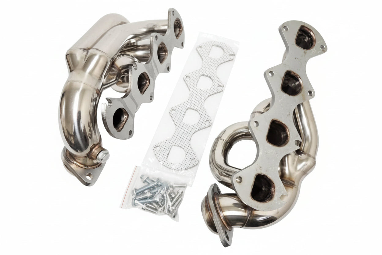 Exhaust Manifold Headers Shorty for Ford Mustang GT (2005-2010) 4.6L V8