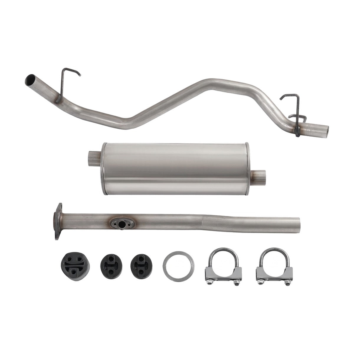 Exhaust Muffler and Tail Pipe for Toyota Tacoma (1995-1999) 2.7L Regular Cab
