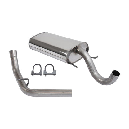 Exhaust Muffler and Tail Pipe for Toyota Tacoma (2005-2012) 2.7L 4.0L