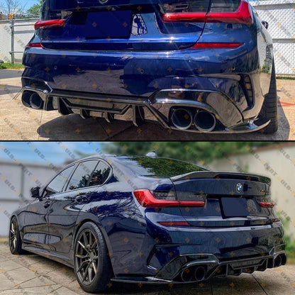 Exhaust Muffler Carbon Tip for BMW M240i M340i M440i M550i (2019-2025) 