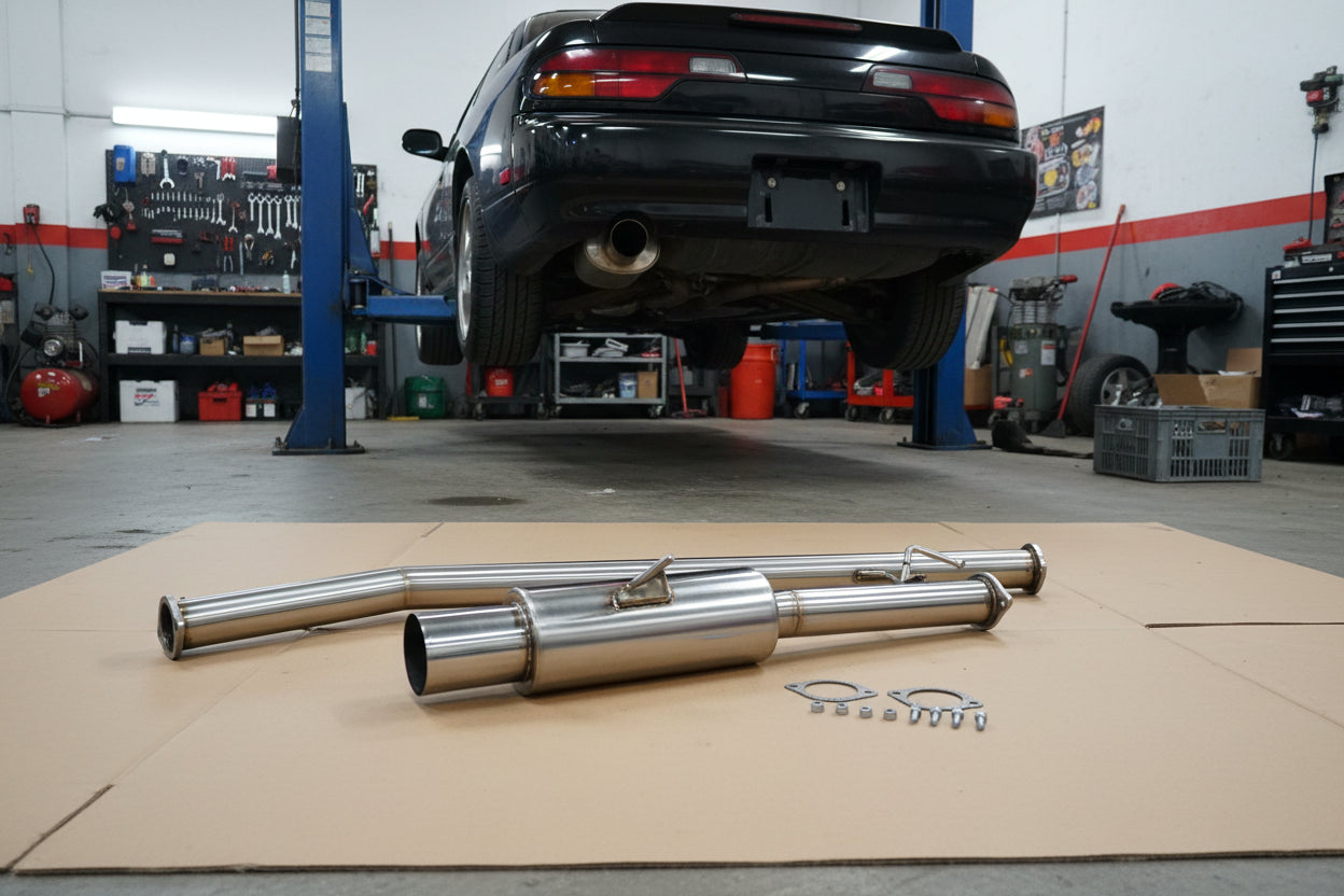 Exhaust Muffler for Nissan 240SX Silvia S14 (1995-1998) 2.4L
