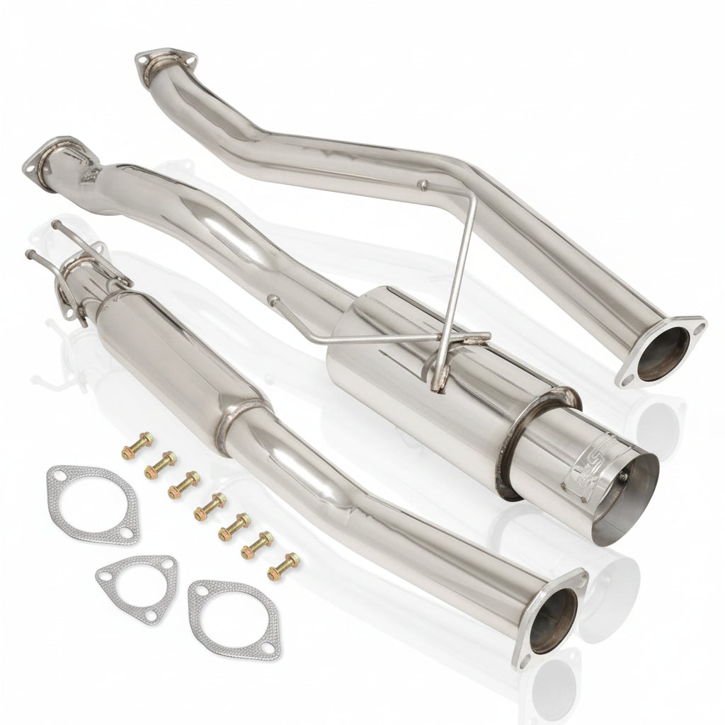 Exhaust Muffler Pipes for Honda Civic EX (2001-2007) 1.7L