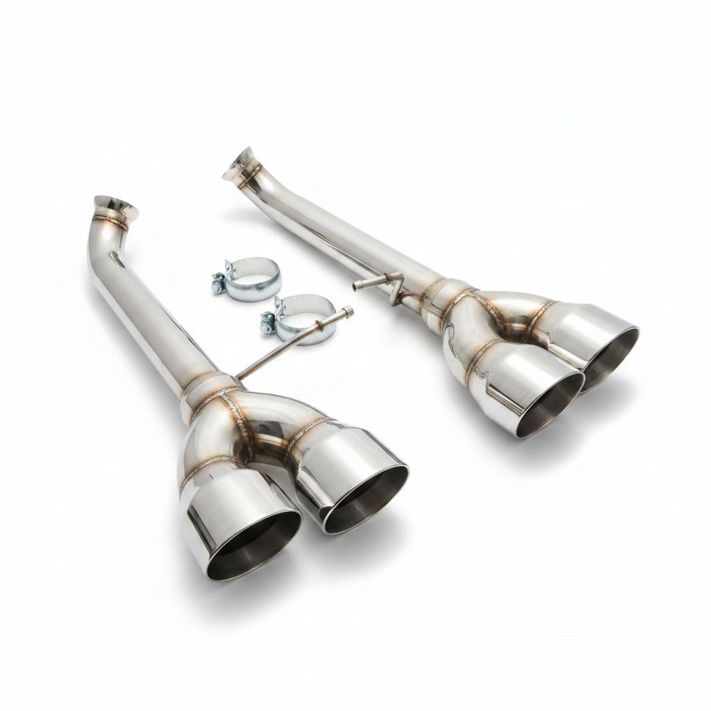 Exhaust Muffler Tips for Ford Mustang (2011-2014) 5.0L 5.4L V8