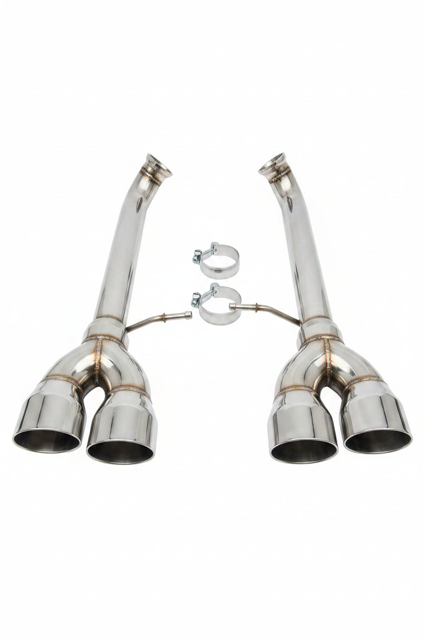 Exhaust Muffler Tips for Ford Mustang (2011-2014) 5.0L 5.4L V8
