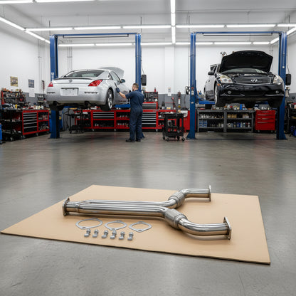 Exhaust Race Pipes for Nissan 350Z Infiniti G35 (2003-2007)