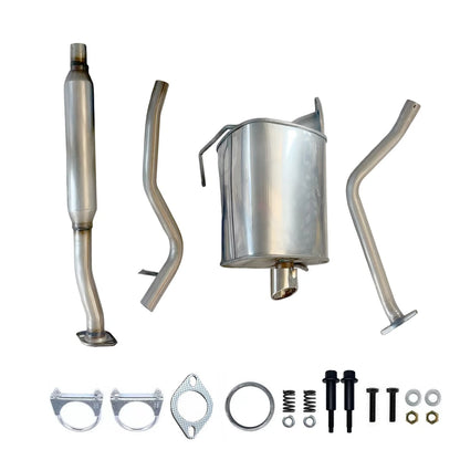 Exhaust Resonator Middle Pipe Muffler Kit for Subaru Forester (2014-2018) 2.5L 