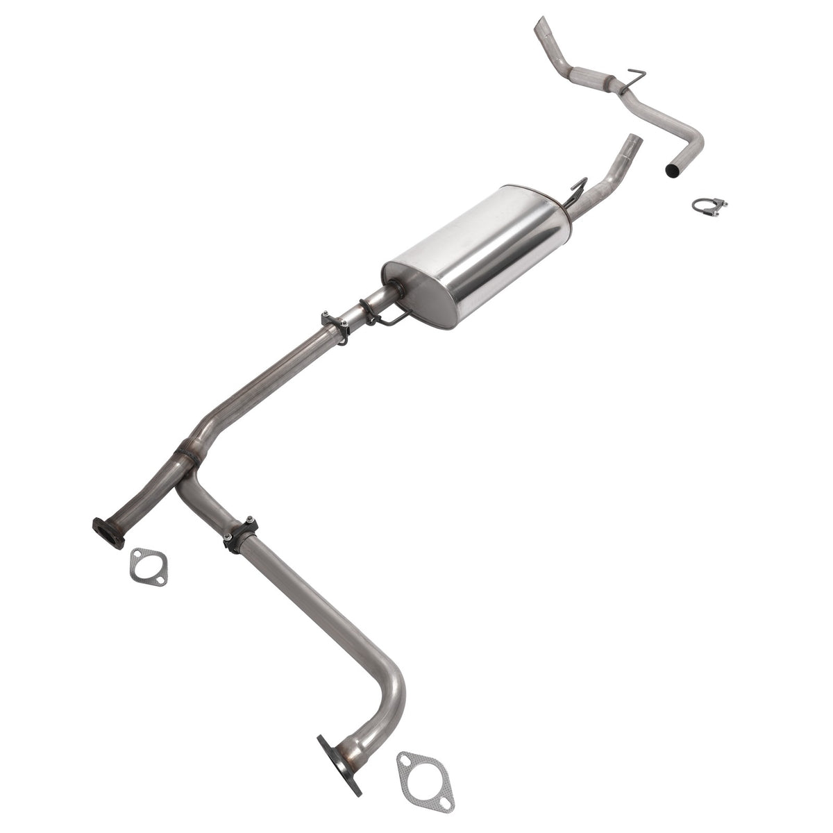 Exhaust System for Nissan Frontier (2007-2019) 4.0L Crew Cab