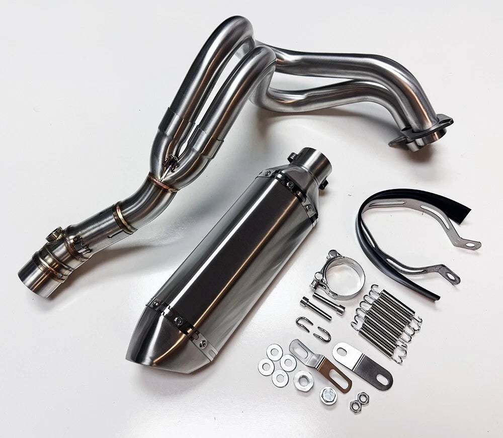 Exhaust System with Tips for Ninja 650 (2012-2025)