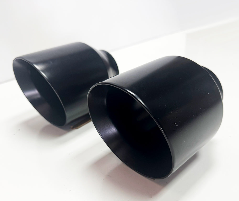 Exhaust Tips Black for Dodge Charger Scat Pack SRT R/T (2015-2023)