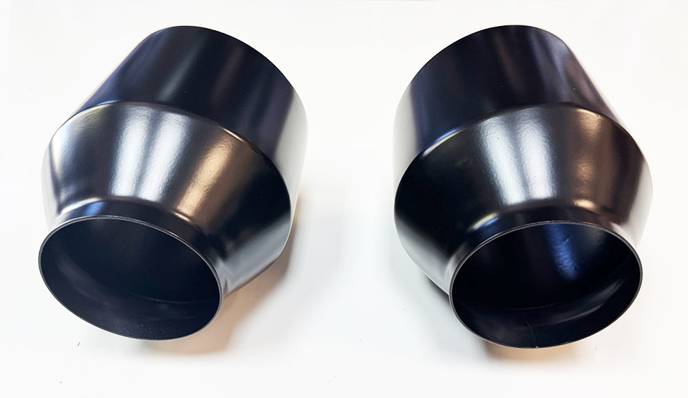 Exhaust Tips Black for Dodge Charger Scat Pack SRT R/T (2015-2023)