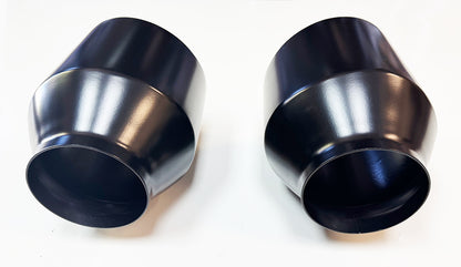 Exhaust Tips Black for Dodge Charger Scat Pack SRT R/T (2015-2023)