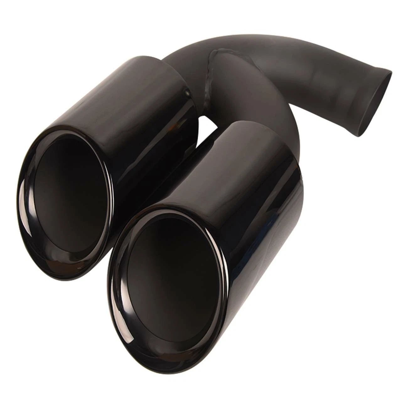 Exhaust Tips Black for Porsche Cayenne 958 (2011-2014) V8