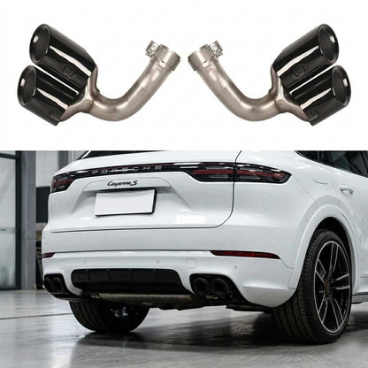 Exhaust Tips for Porsche Cayenne (2019-2025) 3.0L V6
