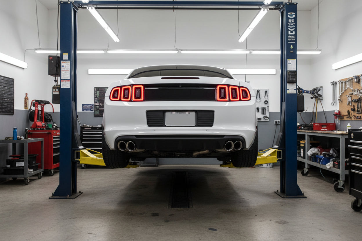 Exhaust Tips Quad for Ford Mustang (1986-2017)