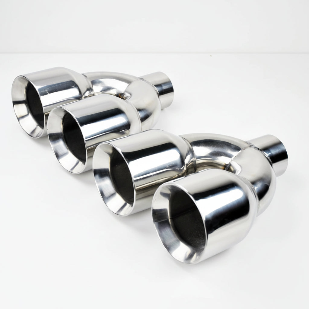 Exhaust Tips Quad Stainless Steel for Acura TL (2004-2014)