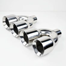 Exhaust Tips Quad Stainless Steel for Acura TL (2004-2014)