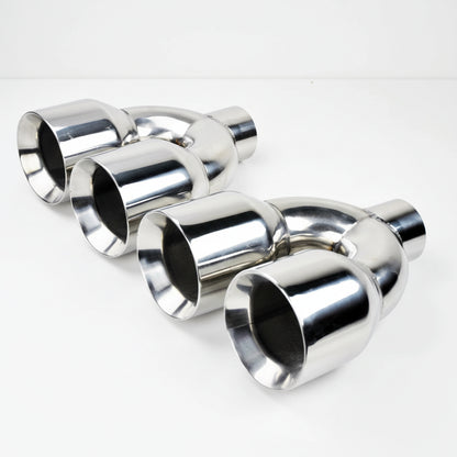 Exhaust Tips Quad Stainless Steel for Acura TL (2004-2014)