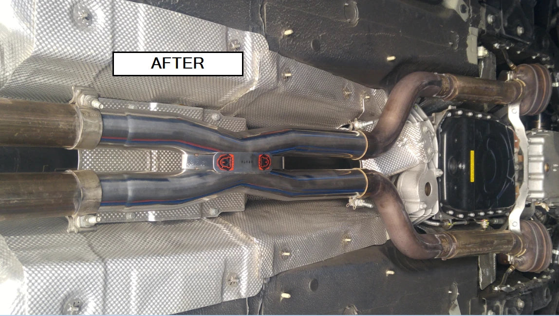Exhaust X-Pipe Center Section for Maserati GrandTurismo (2008-2019)