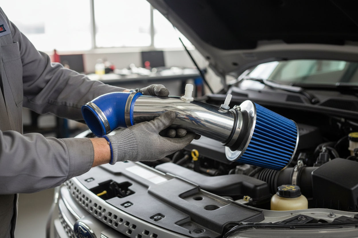 Short Air Intake for Ford Explorer Sport (2013-2018) 3.5L V6 Turbo Engine Default Title