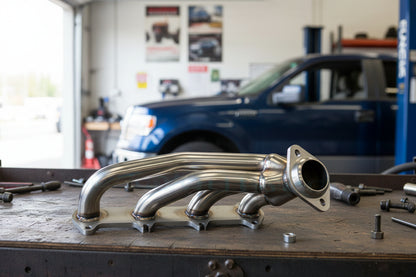 Stainless Steel Shorty Headers For Ford F150 (2004-2010) with 5.4L V8 Engine