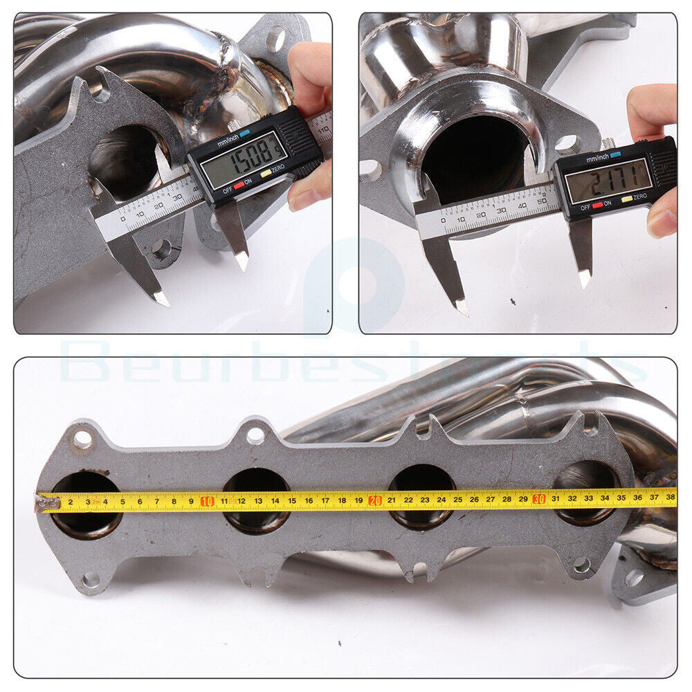 Stainless Steel Shorty Headers For Ford F150 (2004-2010) with 5.4L V8 Engine