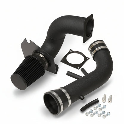 Black Coated Cold Air Intake for Ford Mustang (1996-2004) 4.6L V8 Engine