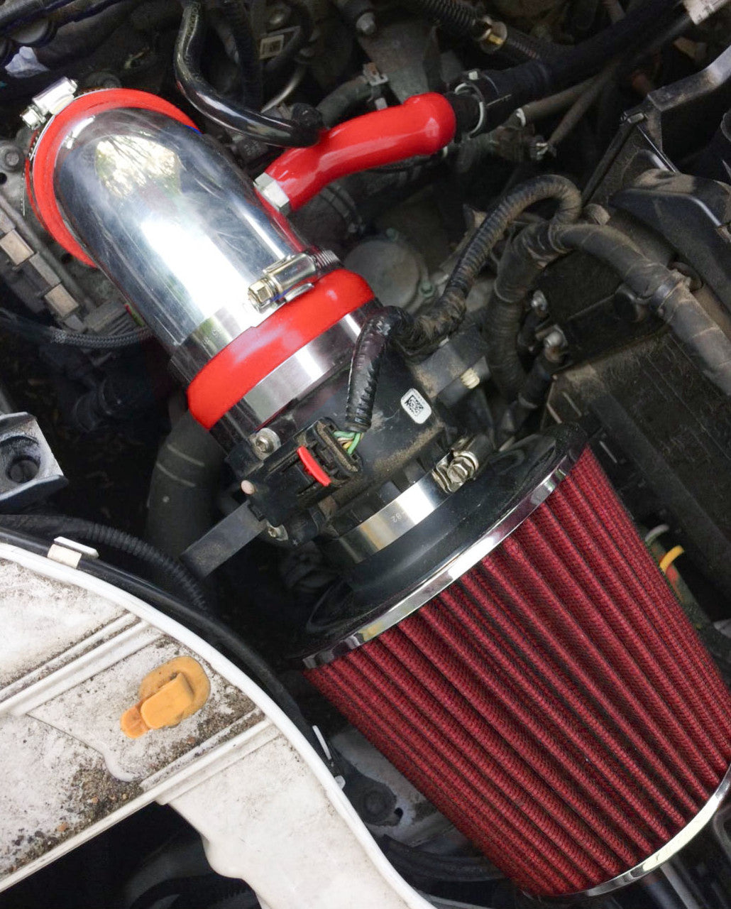 Performance Air Intake For Ford Focus (2012-2018) With 2.0L 4Cyl Engine Red
