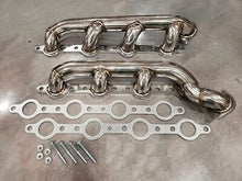 Stainless Steel Headers Manifolds For Ford F250 F350 F450 (1997-2003) with 7.3L Powerstroke Diesel Engine