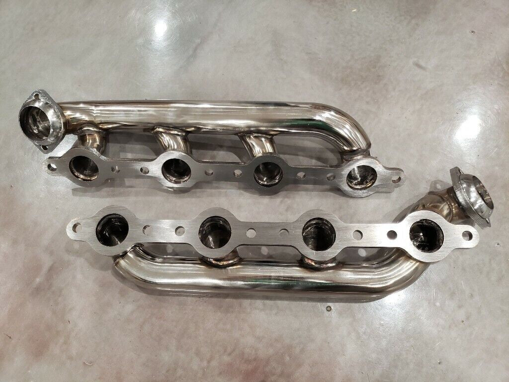 Stainless Steel Headers Manifolds For Ford F250 F350 F450 (1997-2003) with 7.3L Powerstroke Diesel Engine