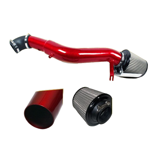 Red Polished Cold Air Intake for Jeep Grand Cherokee (2005-2010) 3.7L V6 Engine