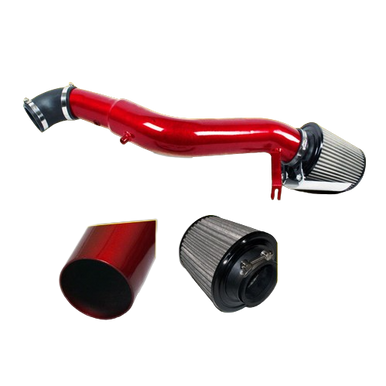 Red Polished Cold Air Intake for Jeep Grand Cherokee (2005-2010) 3.7L V6 Engine Default Title