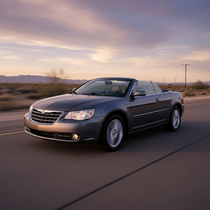 Admission d'air haute performance pour Chrysler Sebring (2001-2004), moteur V6 2,7 L, rouge