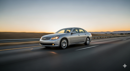 Air Intake Kit for Infiniti M35 Sedan (2006-2008) 3.5L V6 Engine Black