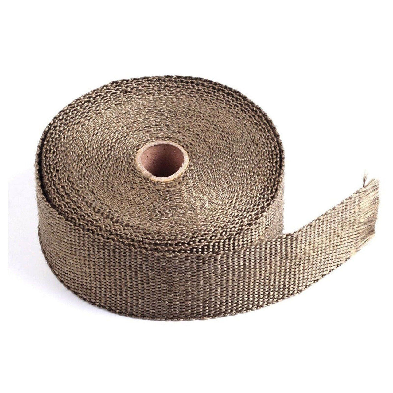 100 Ft Titanium Color Heat Tape Exhaust Manifold Header Pipe Wrap 4 Rolls