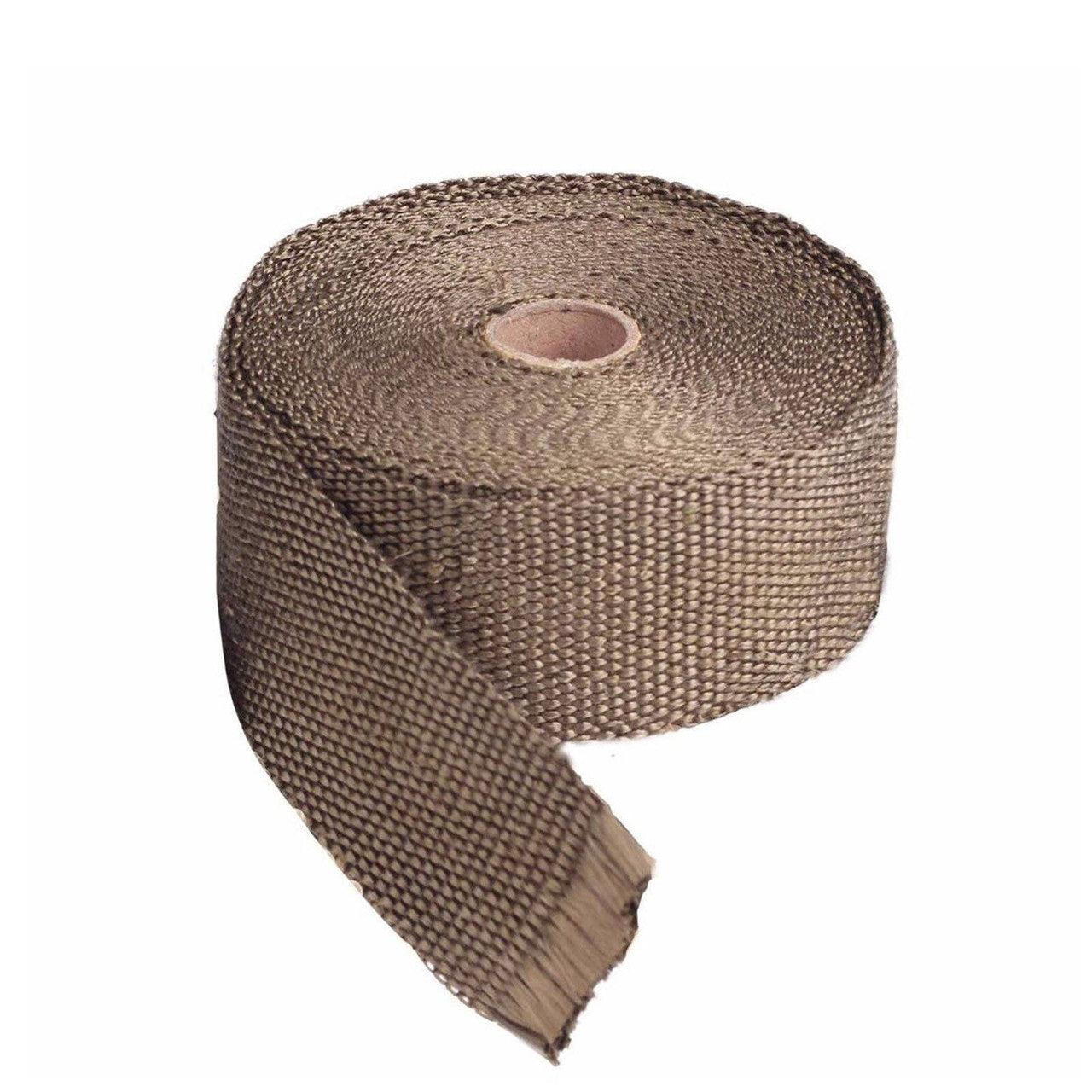 100 Ft Titanium Color Heat Tape Exhaust Manifold Header Pipe Wrap 4 Rolls