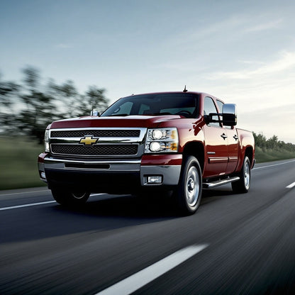 Cold Air Intake Kit for Chevrolet Silverado 1500 (2009-2013) with 4.8L / 5.3L / 6.0L / 6.2L V8 Engine Chrome Black