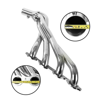 Long Exhaust Header For GMC Sierra (2014-2018) with 5.3L 6.2L V8 Engine