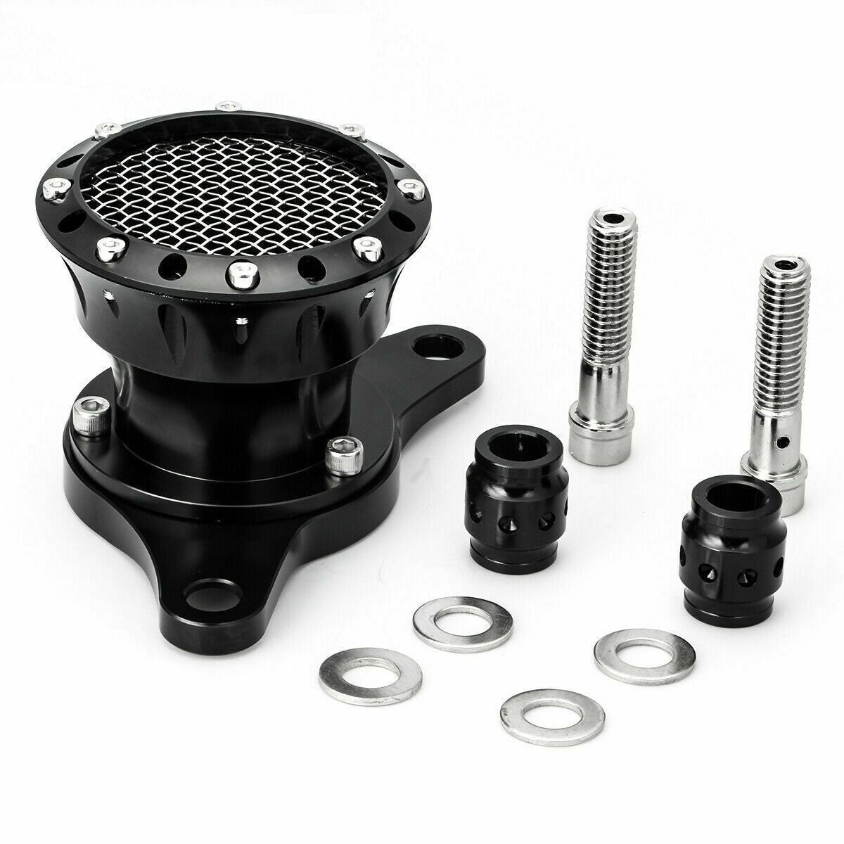 Velocity Stack Air Cleaner Intake Filter for Harley Sportster Black