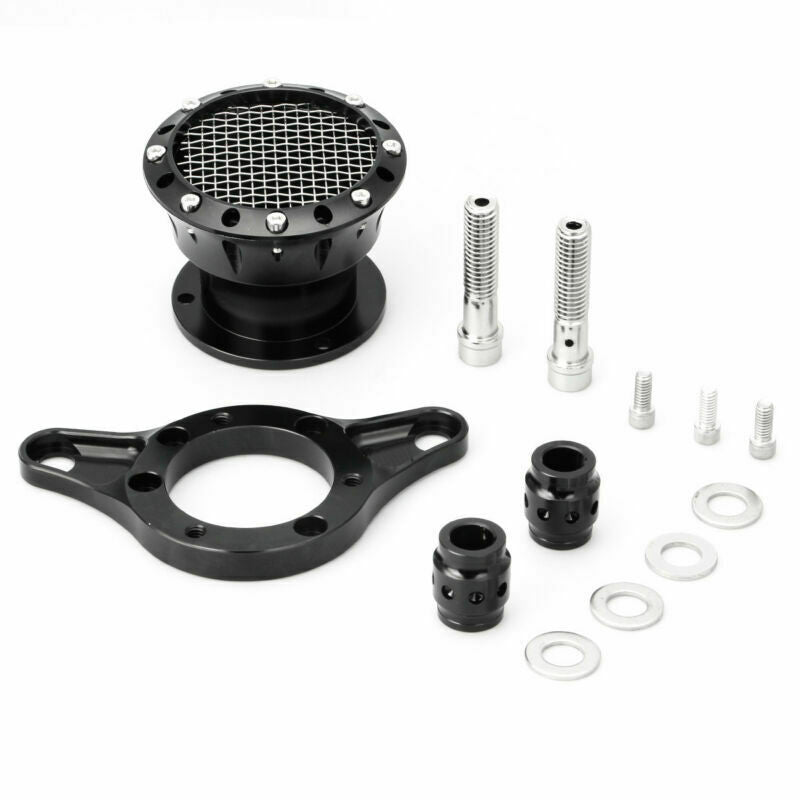 Velocity Stack Air Cleaner Intake Filter for Harley Sportster Black