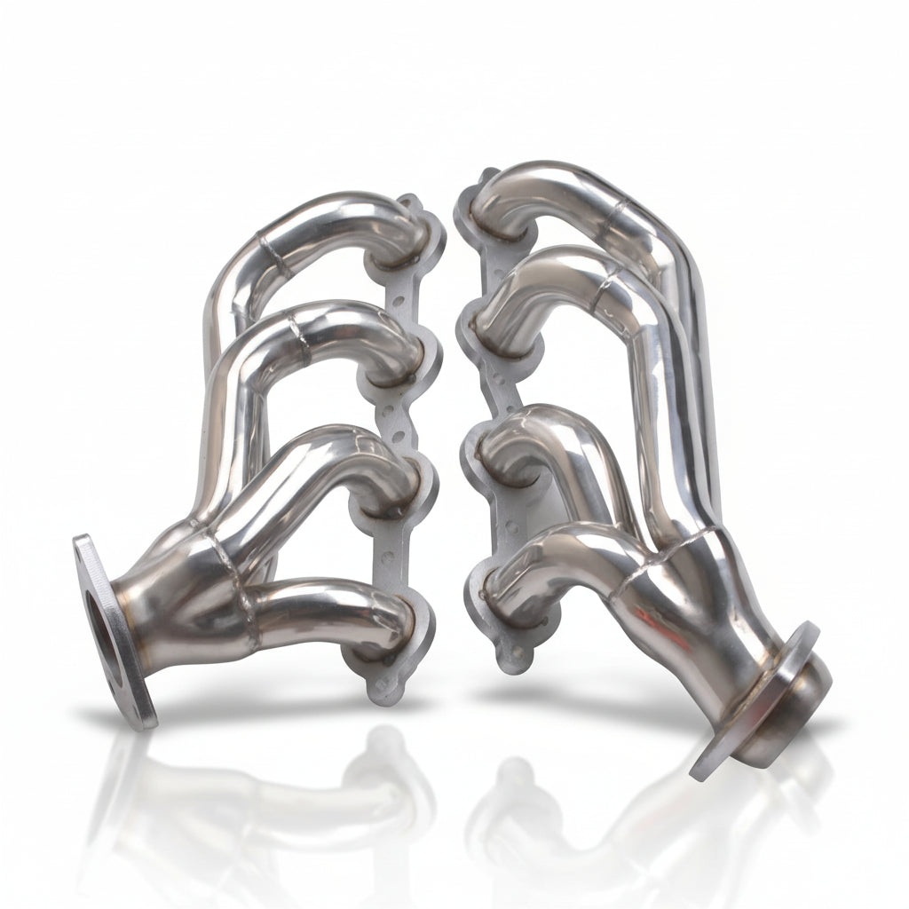 Headers Manifold Shorty for Chevrolet Silverado 1500 (2002-2013) 4.8L 5.3L 6.0L 6.2L