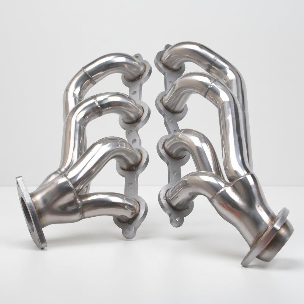 Headers Manifold Shorty for Chevrolet Silverado 2500HD 3500HD (2007-2016) 6.0L 