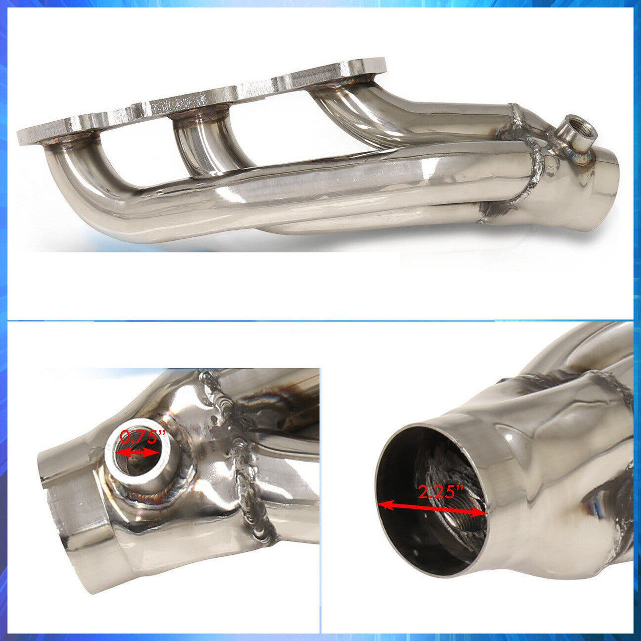 Stainless Steel Header Manifold Kit For Toyota 4Runner (2003-2012) with 4.0L V6 Engine