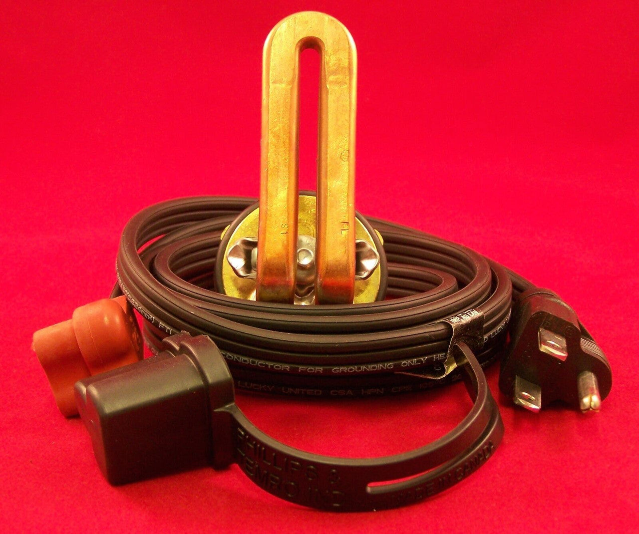 1000W Engine Block Heater for Chevy GMC 2500 3500 Silverado (1982-2000) with GM 6.2L 6.5L Diesel Engine