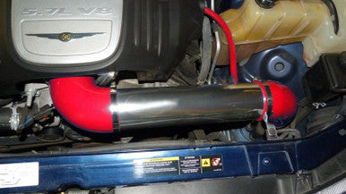 Cold Air Intake for Chrysler 300/300C (2005-2010) with HEMI 5.7L 6.1L Engines Red Default Title