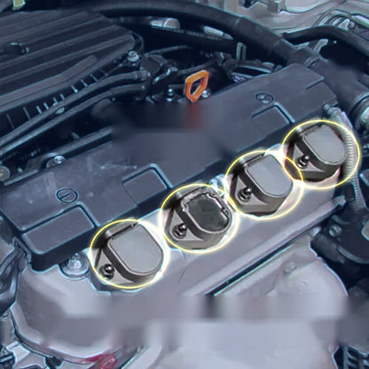 2001-2005 Honda Civic 1.7L ignition coil location in the engine bay