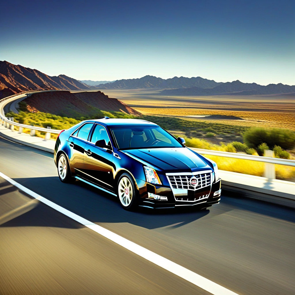 Cold Air Intake For Cadillac CTS (2012-2014) with 3.0L 3.6L V6 Engine Black