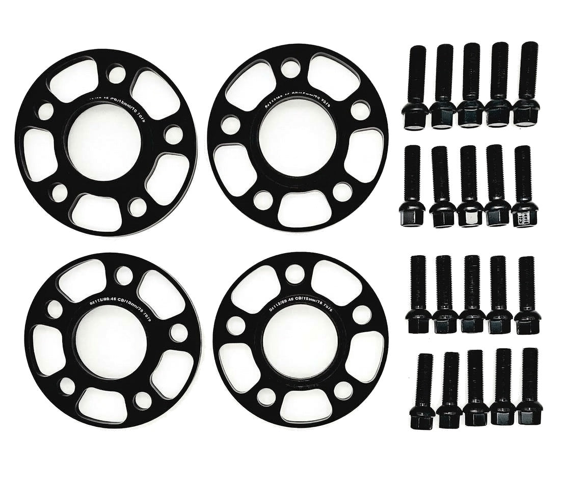 Hubcentric Wheel Spacer Kit for Aston Martin DB11 DB12 DBS Vantage (2018-2024) 15mm