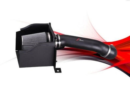 Cold Air Intake W/Heat Shield for Hummer H2 (2003-2007) With 6.0L V8 Engine Black